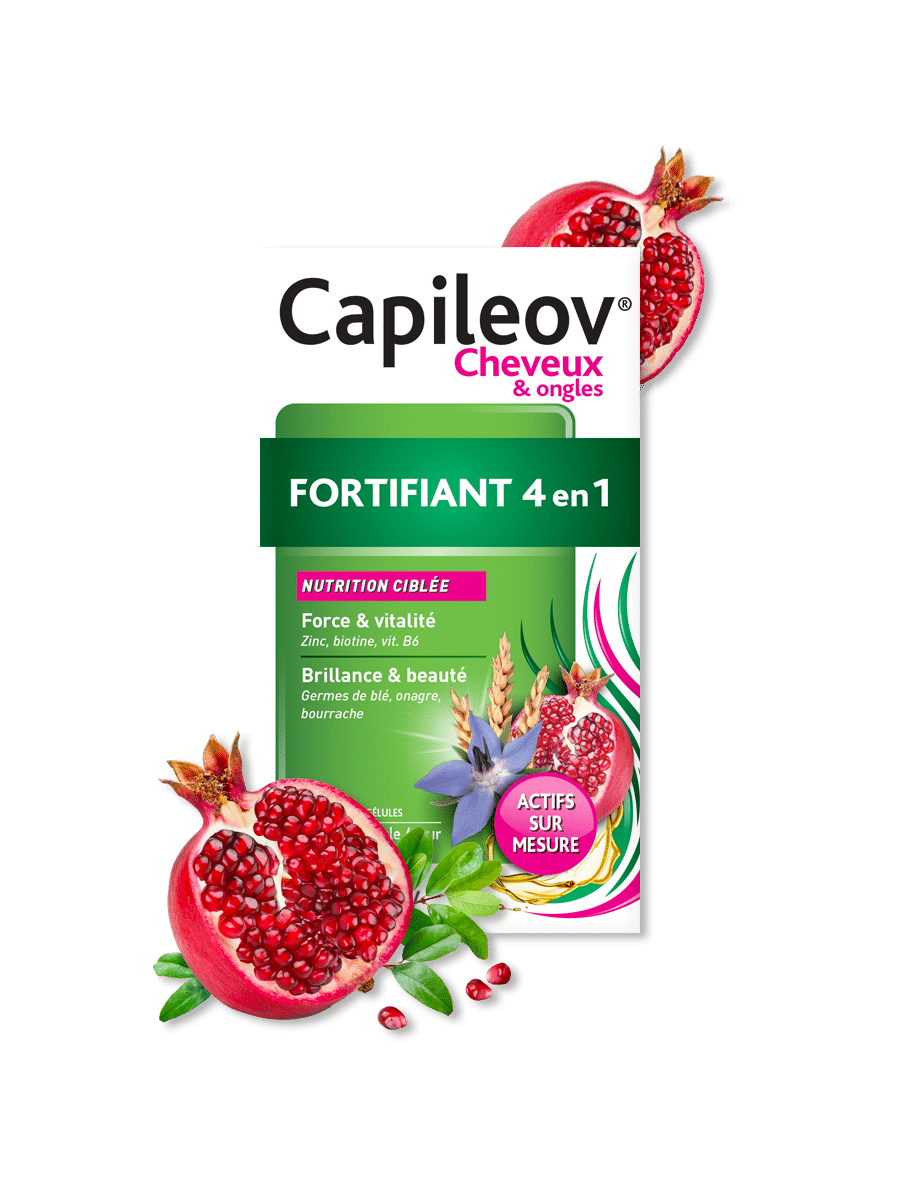 Capileov® Fortifiant cheveux et ongles
