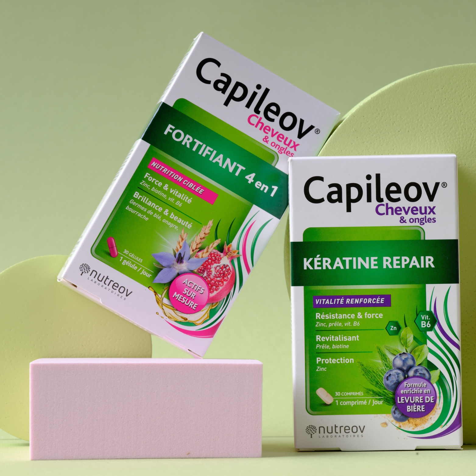 Capileov® Fortifiant cheveux et ongles