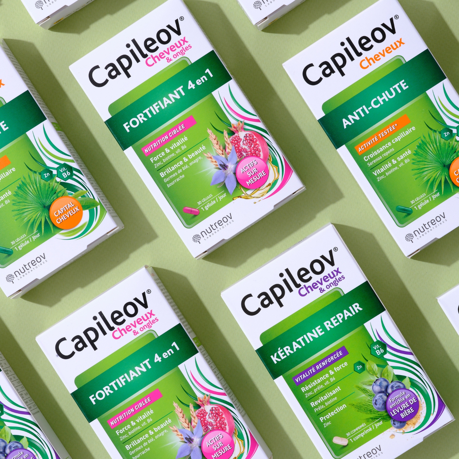 Capileov® Fortifiant cheveux et ongles