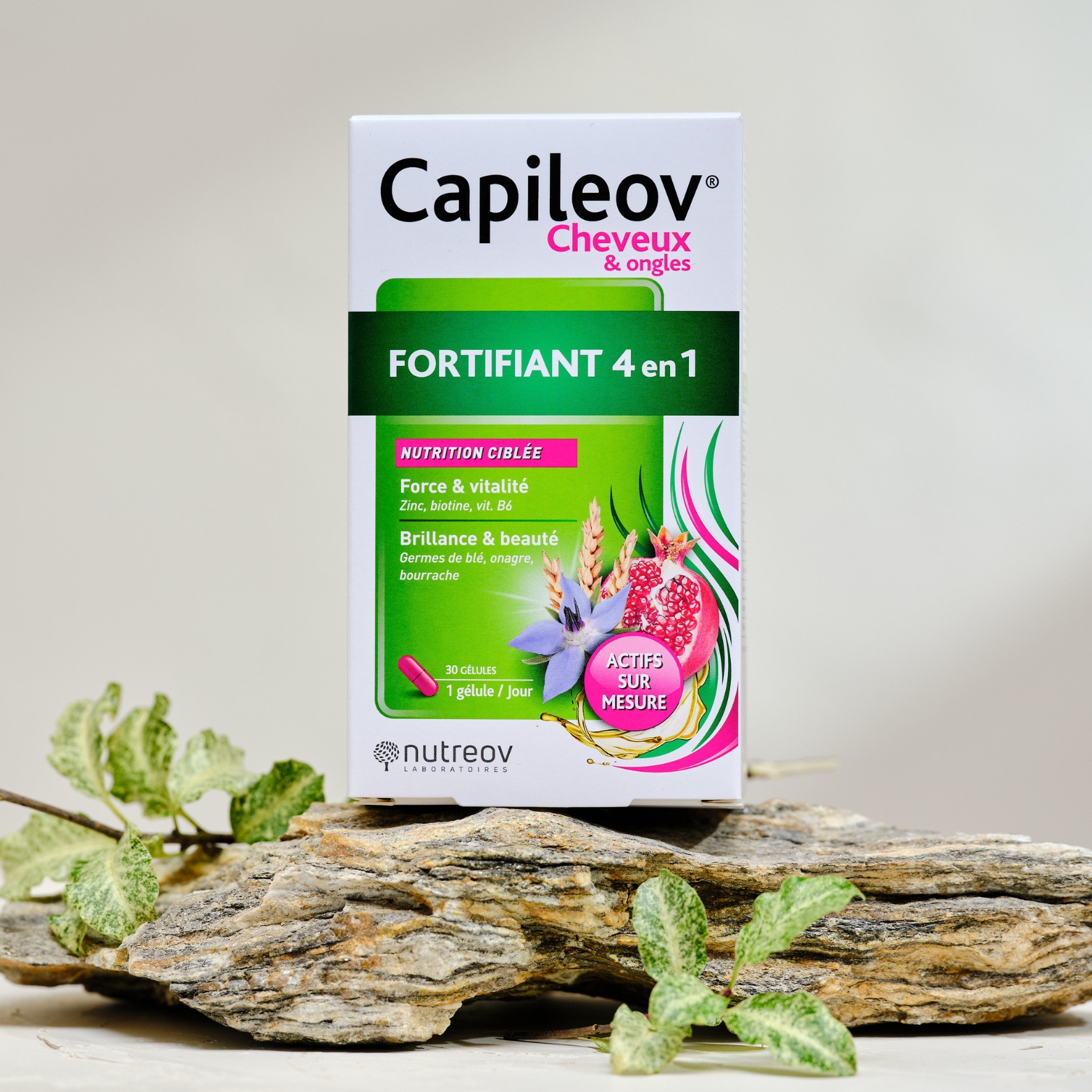 Capileov® Fortifiant cheveux et ongles