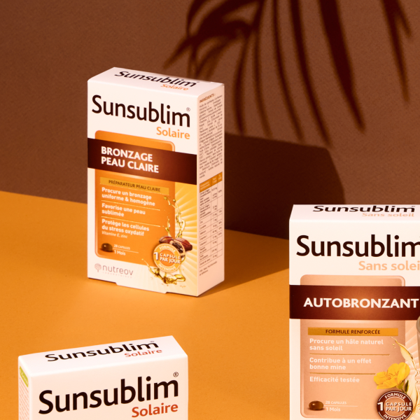 Sunsublim® Solaire Bronzage Peau Claire