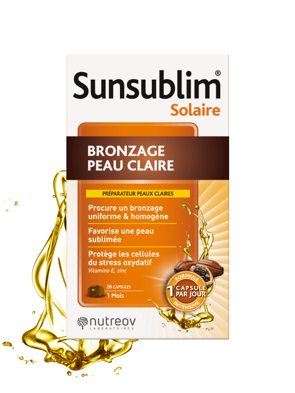 Sunsublim® Solaire Bronzage Peau Claire