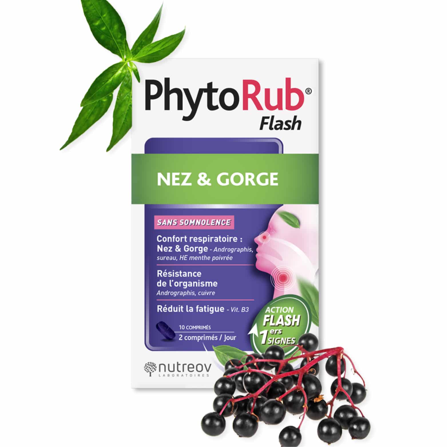 Phyto-Rub® Flash Nez & Gorge