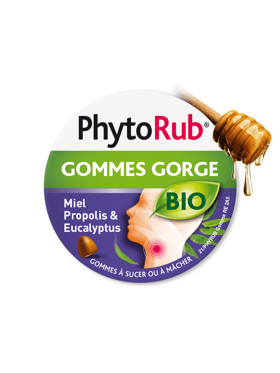 PhytoRub® Organic throat gums