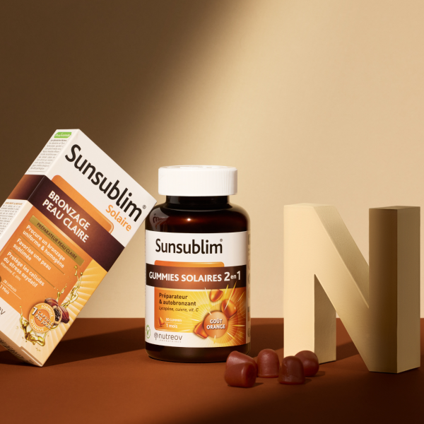 Sunsublim® Gummies Solaires 2 en 1