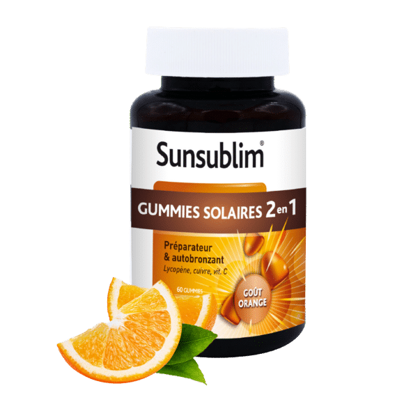 Sunsublim® Gummies Solaires 2 en 1