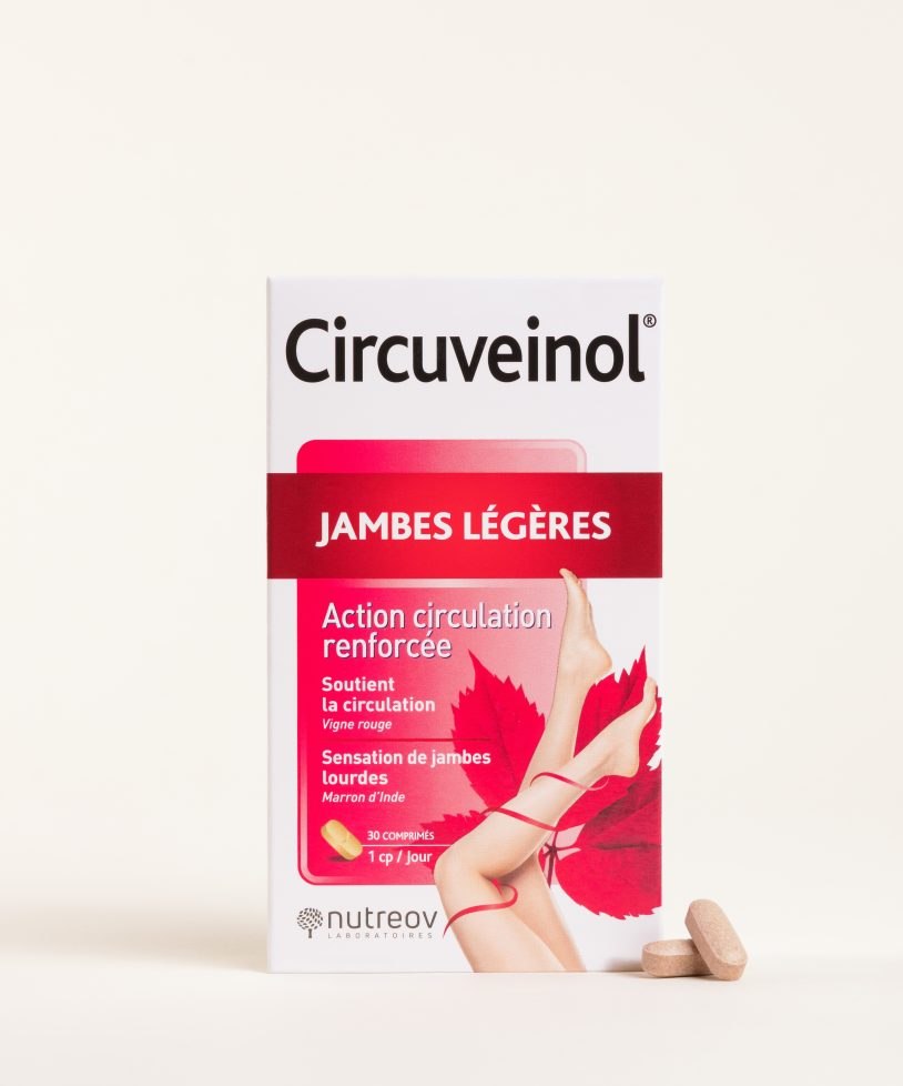 Circuveinol - Jambes légères comprimés