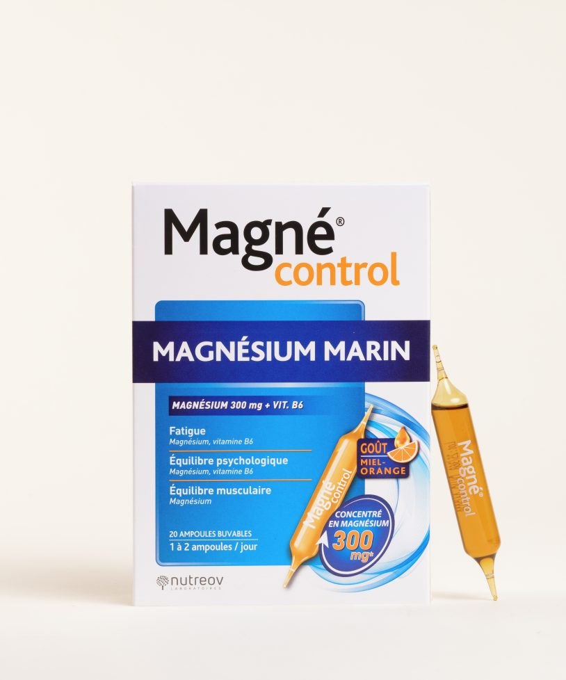 Magné control - Magnésium marin ampoules