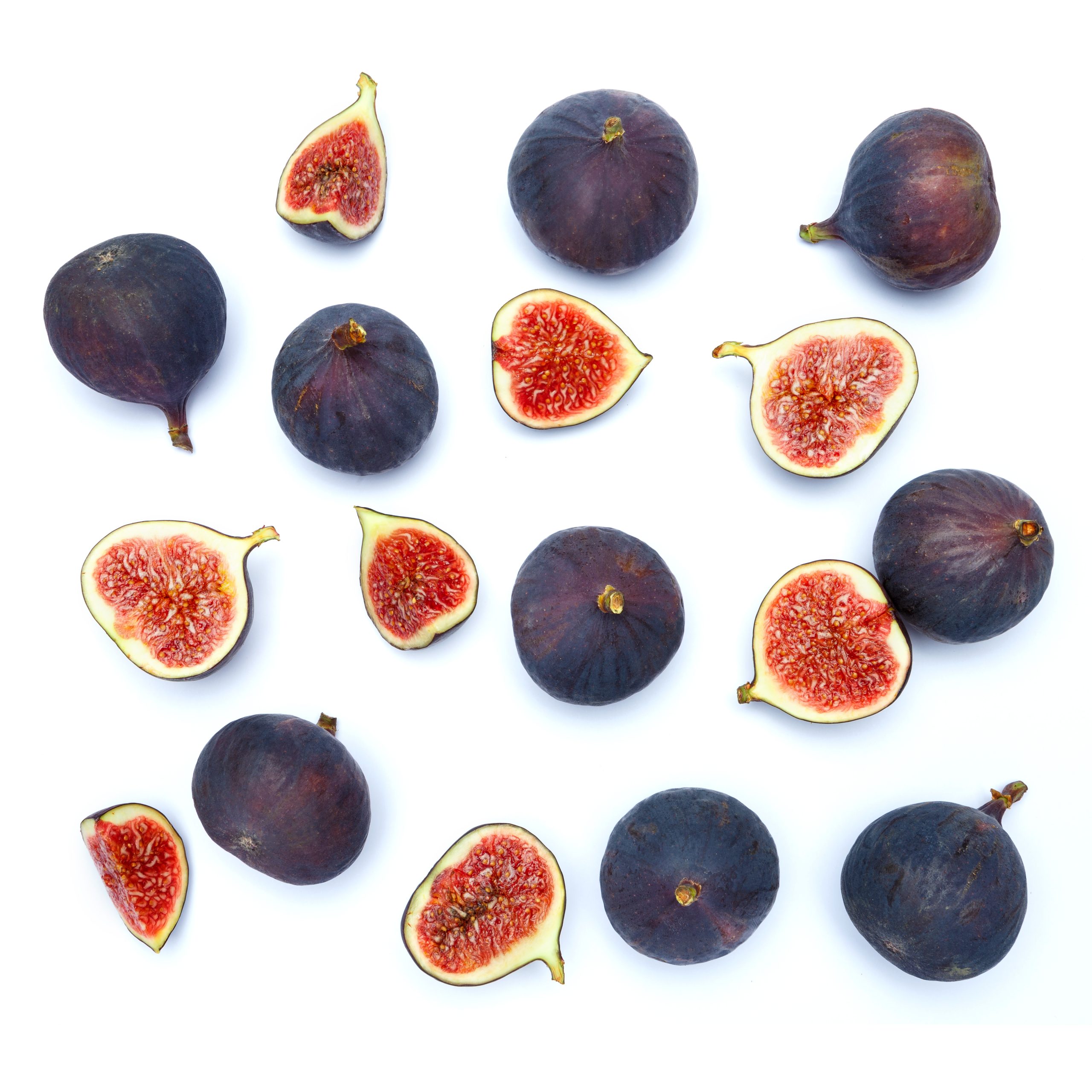 Fig isolated on white background